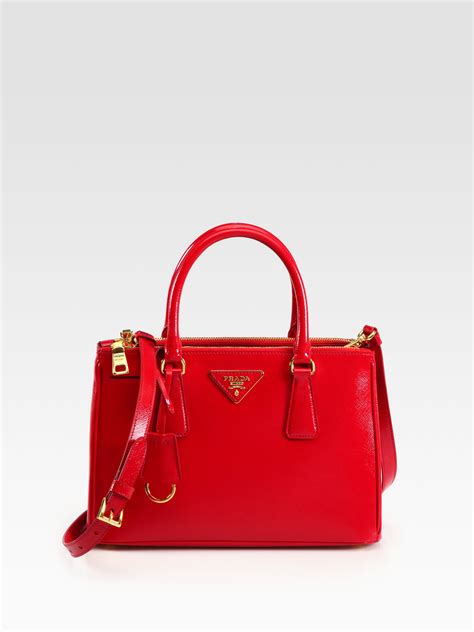 prada red saffiano tote|Prada saffiano tote price.